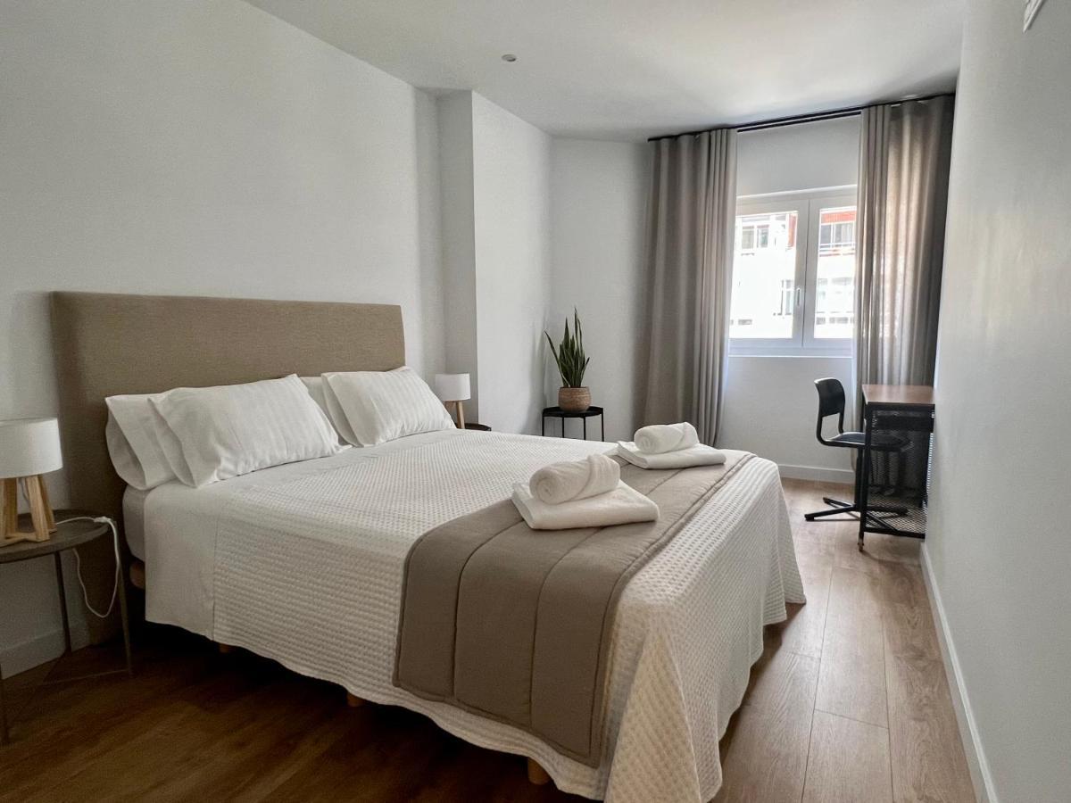 Piso Exclusivo En Vigo Centrico, Negocios, Confort المظهر الخارجي الصورة